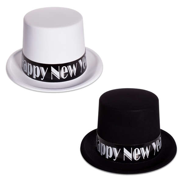 New Year's Eve party kit for 50 people with top hats,... from ASI 42016 Brighter Promotions Inc