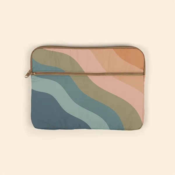 The Zippered Pocket Laptop Sleeve has one zippered pocket on the... from ASI 74710 Numo