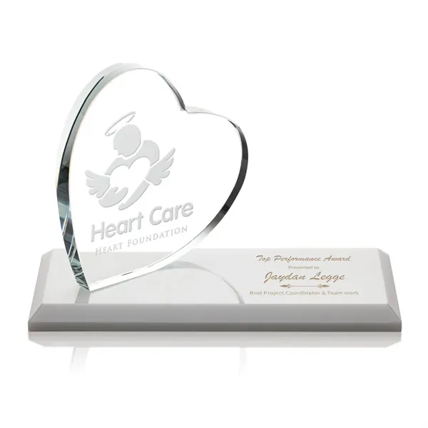 The Northam Heart Award features a sparkling 4" Starfire Crystal Heart... from ASI 84592 St Regis Group / St Regis