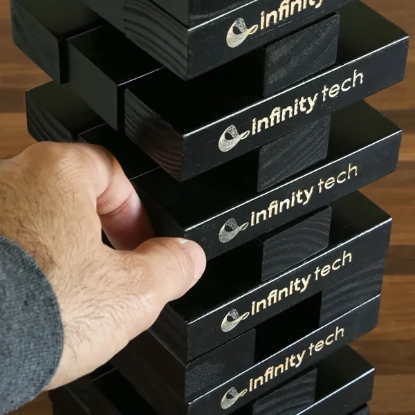 A stacking wood block game... from ASI 61966 HPG / OrigAudio HPG Gold