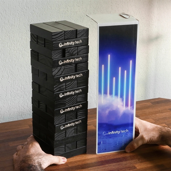 A stacking wood block game... from ASI 61966 HPG / OrigAudio HPG Gold