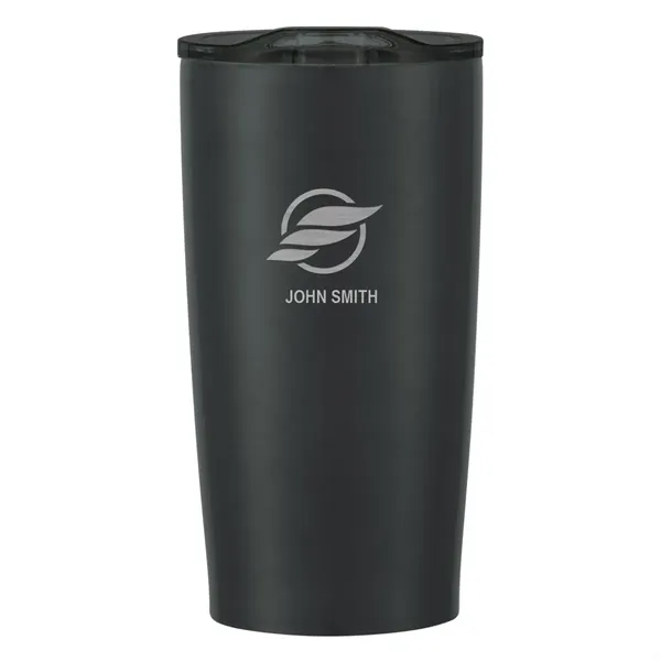 20 oz. stainless steel tumbler with double wall construction and snap-on,... from ASI 61125 Hit Promotional Products / Hit®