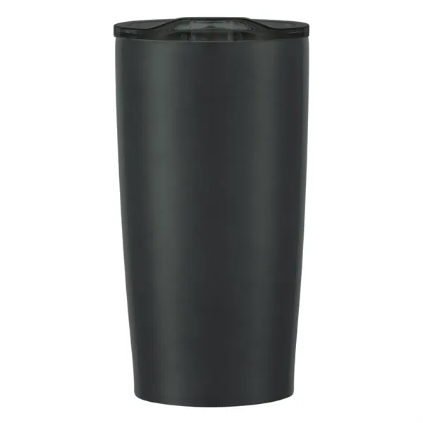 20 oz. stainless steel tumbler with double wall construction and snap-on,... from ASI 61125 Hit Promotional Products / Hit®