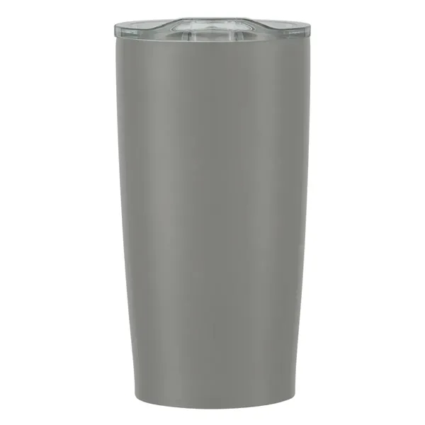 20 oz. stainless steel tumbler with double wall construction and snap-on,... from ASI 61125 Hit Promotional Products / Hit®