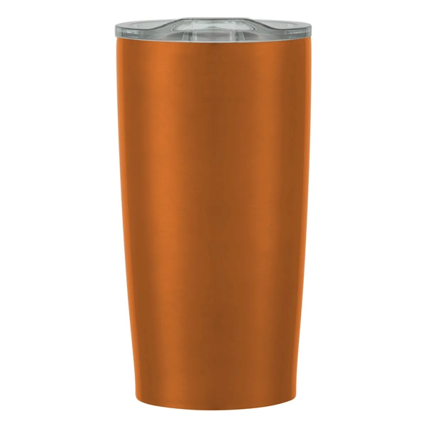 20 oz. stainless steel tumbler with double wall construction and snap-on,... from ASI 61125 Hit Promotional Products / Hit®