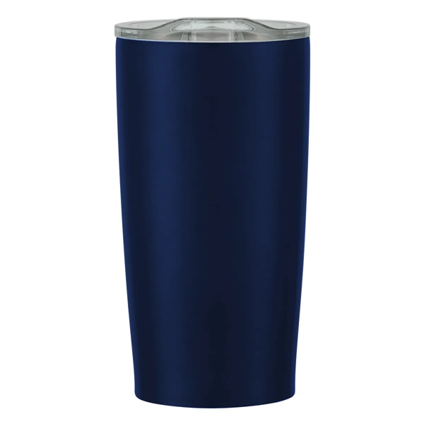 20 oz. stainless steel tumbler with double wall construction and snap-on,... from ASI 61125 Hit Promotional Products / Hit®