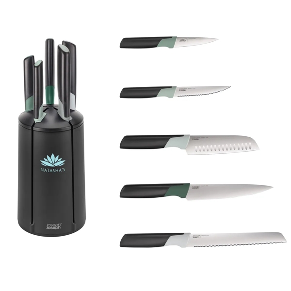 Joseph Joseph® Elevate™ Green Knives Carousel Set... from ASI 89320 Starline USA Inc