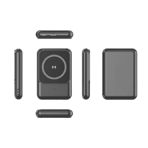 20W PD Magnetic wireless fast charging power bank - 5000 mAh... from ASI 37218 Athena Promo (tm)