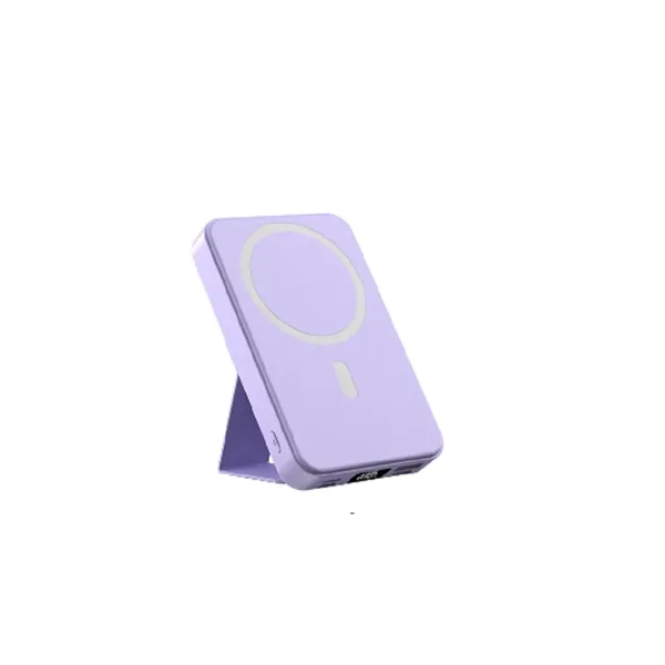 22.5W PD Magnetic wireless power bank with phone stand - 10000... from ASI 37218 Athena Promo (tm)