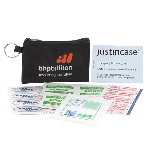 15 Pieces convention first aid kit.... from ASI 63698 Justin Case®