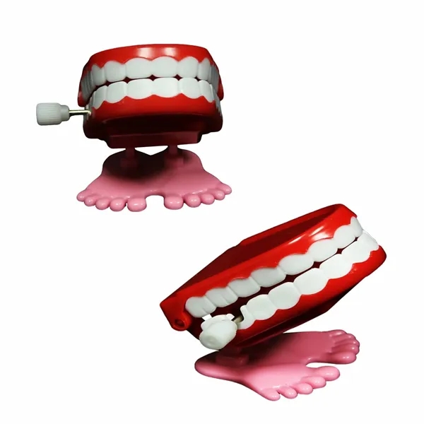 Wind-up chattering teeth hopper novelty toy.... from ASI 42016 Brighter Promotions Inc / Chemical Light™