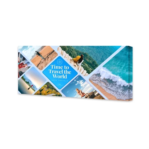 20ft x 90"H Pop-Up Display Kit - Fully Dye Sublimated -... from ASI 94105 Visual Textile Resource