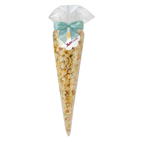 These cone bags are stuffed with Kettle Corn that's decorated with... from ASI 71685 Midnite Snax®