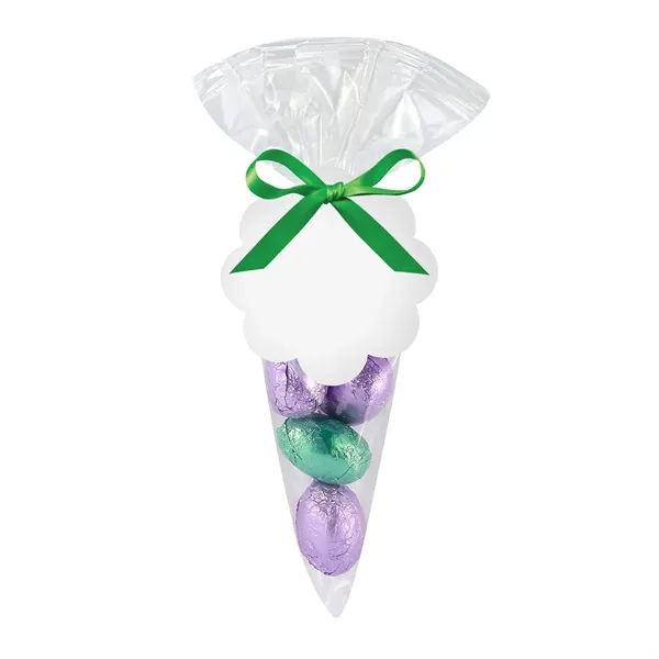 These adorable mini cone bags are stuffed with festive chocolate candy,... from ASI 71685 Midnite Snax®
