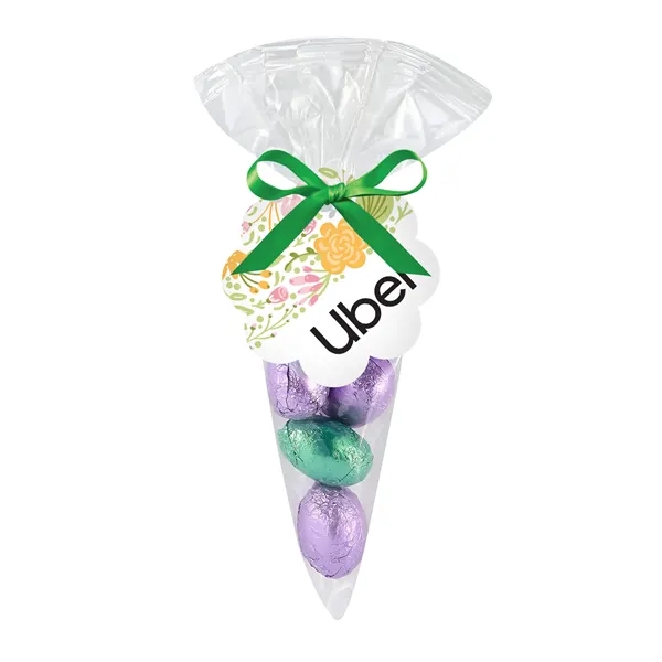 These adorable mini cone bags are stuffed with festive chocolate candy,... from ASI 71685 Midnite Snax®