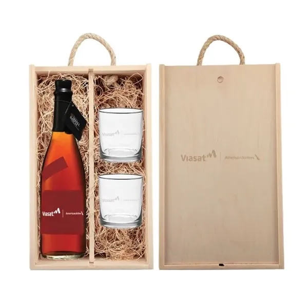 Custom etch corporate logos and personalized text for a striking presentation... from ASI 30223 A Plus Wine Designs