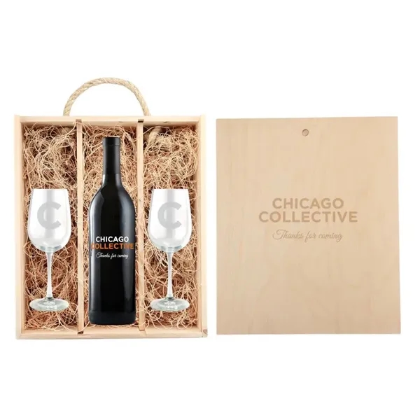 Custom etch corporate logos and personalized text for a striking presentation... from ASI 30223 A Plus Wine Designs