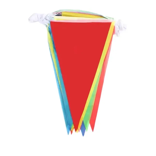 9" x 6" Triangle spring bunting flag plus full color digital... from ASI 37218 Athena Promo (tm)