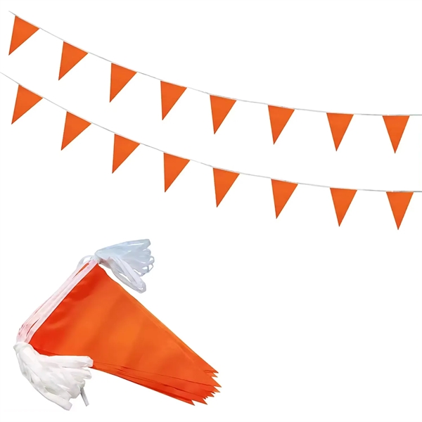 9" x 6" Triangle spring bunting flag plus full color digital... from ASI 37218 Athena Promo (tm)
