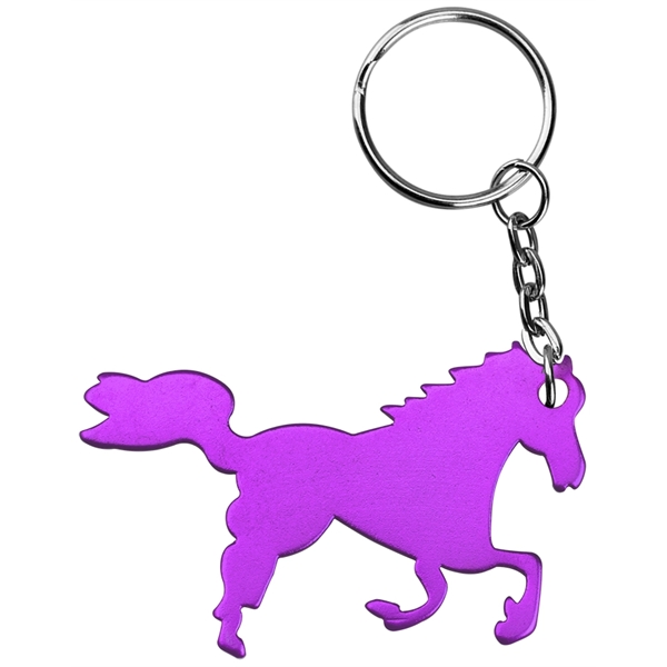 Metal Horse / Pony Shape Key Chain... from ASI 74585 Nu Promo International / Nu Promo Line