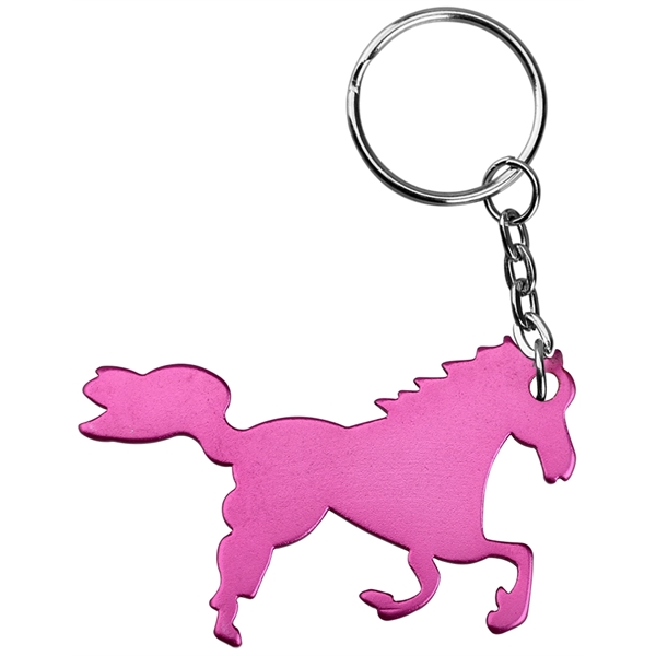 Metal Horse / Pony Shape Key Chain... from ASI 74585 Nu Promo International / Nu Promo Line
