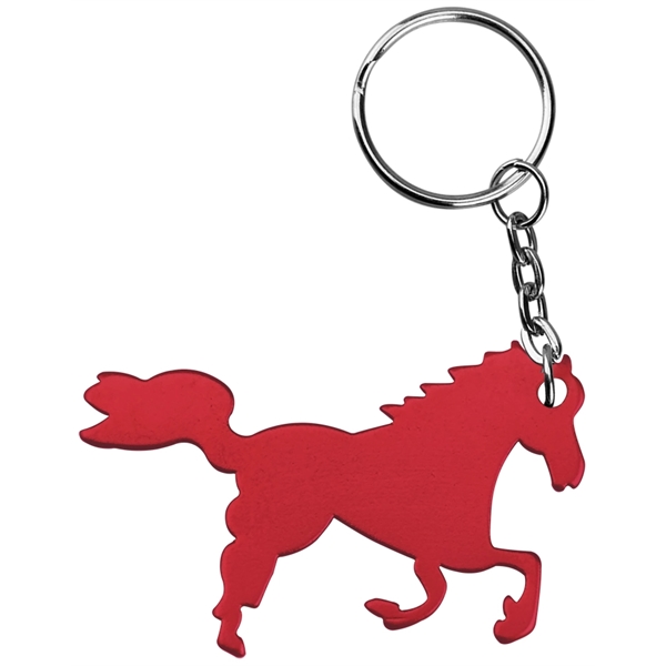 Metal Horse / Pony Shape Key Chain... from ASI 74585 Nu Promo International / Nu Promo Line