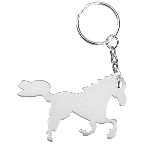 Metal Horse / Pony Shape Key Chain... from ASI 74585 Nu Promo International / Nu Promo Line