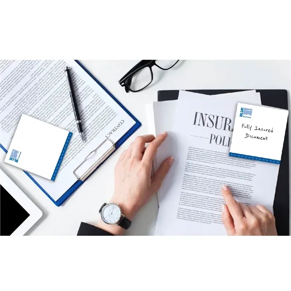 2 3/4" x 3" custom printed notepad with 25 or 50... from ASI 91240 3M/Promotional Markets Dept