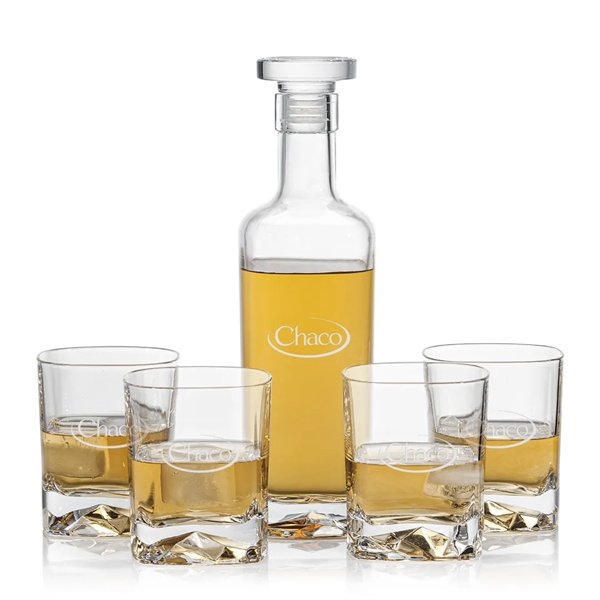 All New Crystalline Decanter Set... from ASI 84592 St Regis Group