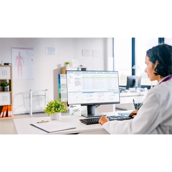 Custom printed organizational note pad that measures 10" x 3" with... from ASI 91240 3M/Promotional Markets Dept