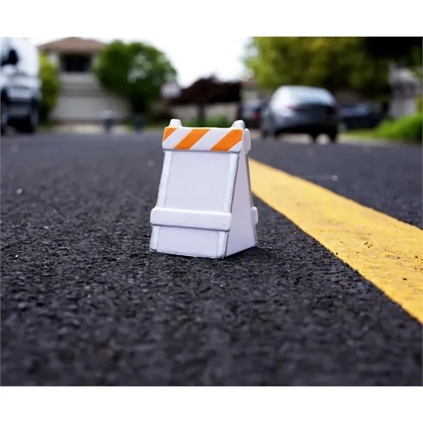 Street barricade shaped stress reliever.... from ASI 34415 Alpi International LTD