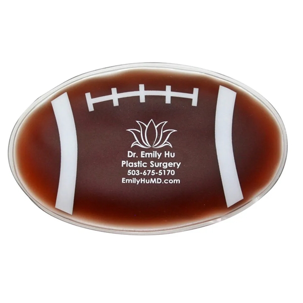 Football shaped cold pack filled with cool soothing gel.... from ASI 34415 Alpi International LTD