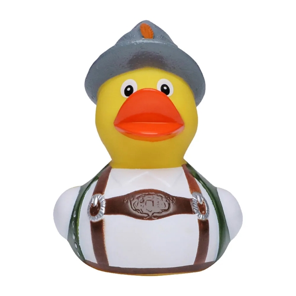 Bavarian themed rubber duck.... from ASI 34415 Alpi International LTD