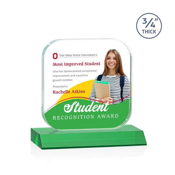 App VividPrint™ Award - Green... from ASI 84592 St Regis Group / St Regis