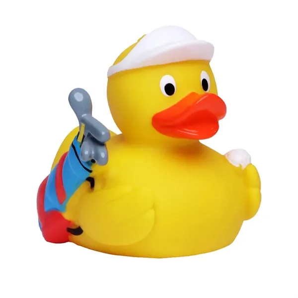 Golf themed rubber duck.... from ASI 34415 Alpi International LTD