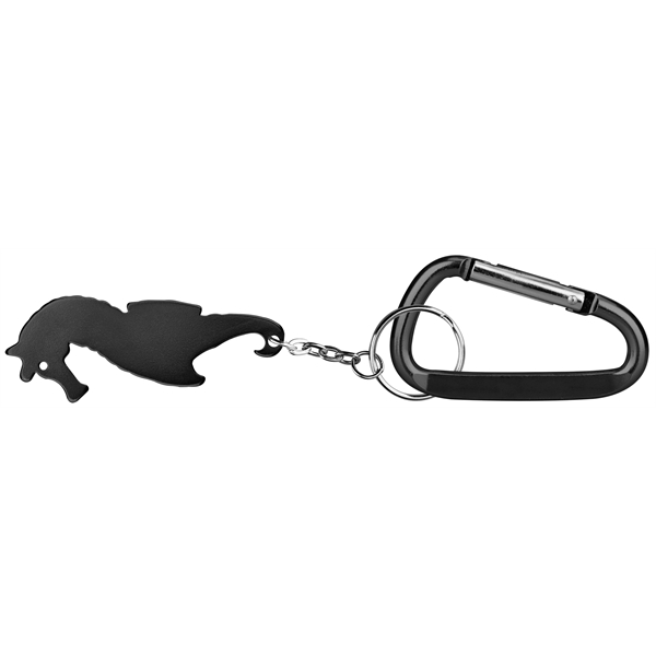 Seahorse shape bottle opener with key chain.... from ASI 74585 Nu Promo International / Nu Promo Line