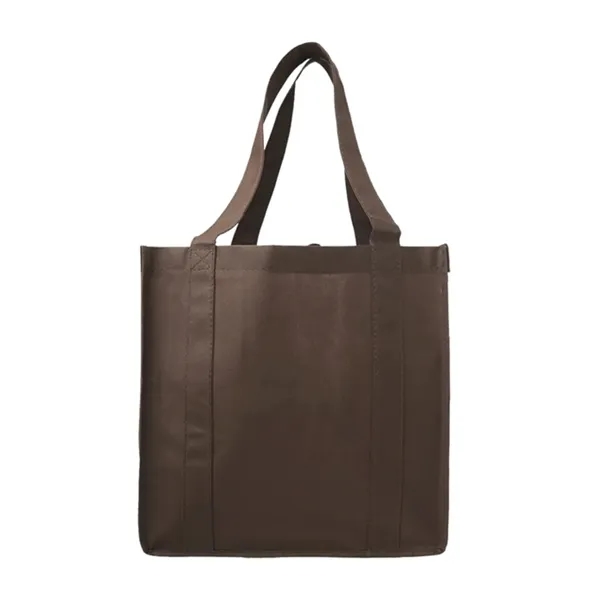 Reusable non-woven tote bag plus 1 color silkscreen imprint on 1... from ASI 37218 Athena Promo (tm)