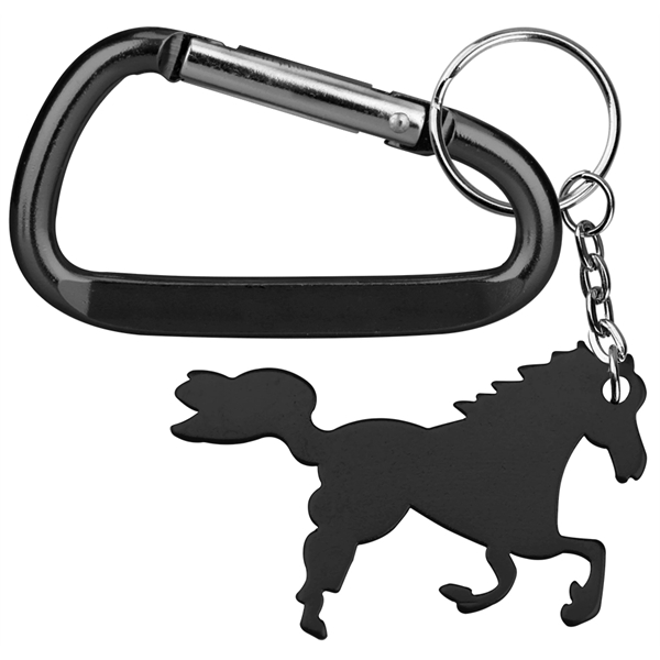 Metal Horse / Pony Shape Key Chain... from ASI 74585 Nu Promo International / Nu Promo Line