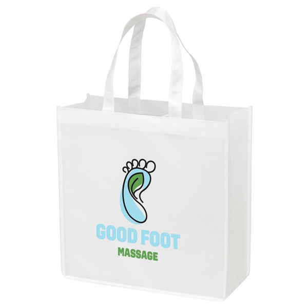 13" x 13" plant based tote.... from ASI 35290 American Ad Bag Co