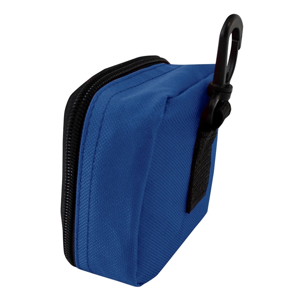 Clip 'N Go first aid kit, 89 pieces.... from ASI 63698 Justin Case®