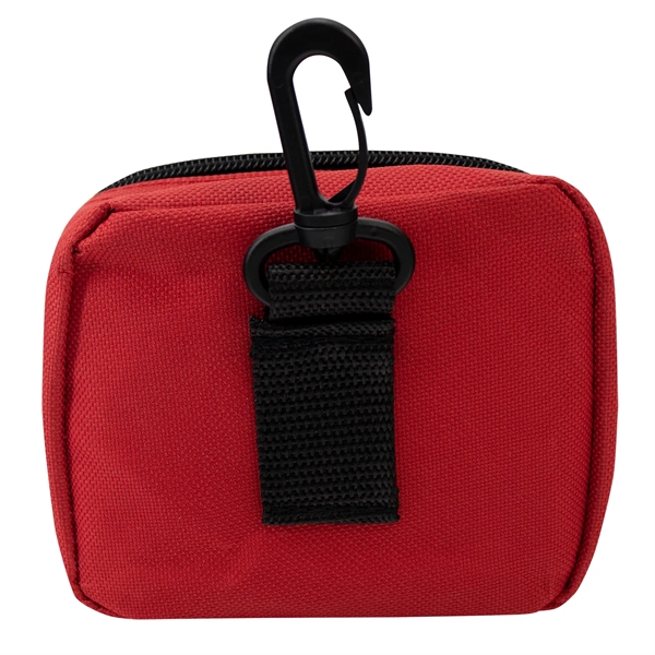 Clip 'N Go first aid kit, 89 pieces.... from ASI 63698 Justin Case®
