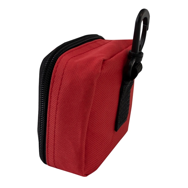 Clip 'N Go first aid kit, 89 pieces.... from ASI 63698 Justin Case®