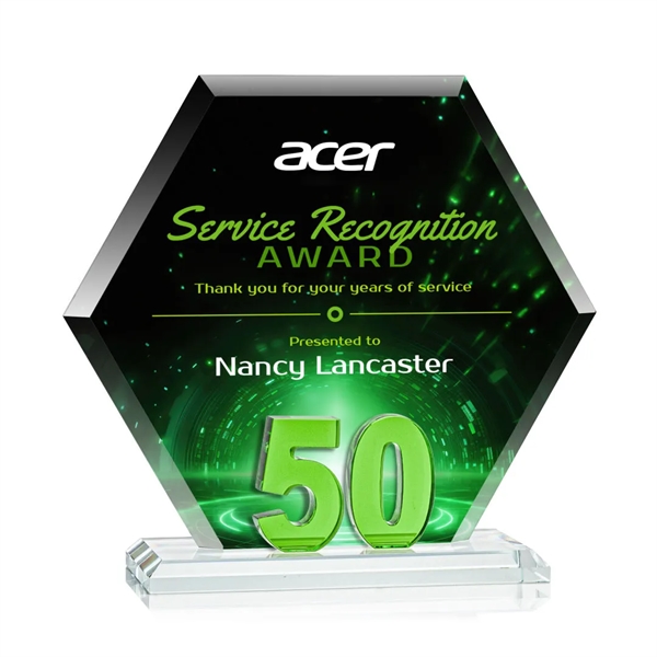 Mark a milestone in your organization with our Starfire Crystal Riviera... from ASI 84592 St Regis Group / St Regis