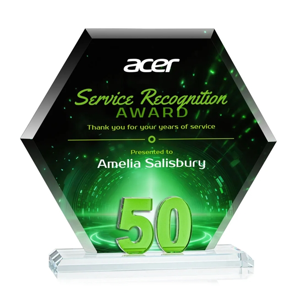 Mark a milestone in your organization with our Starfire Crystal Riviera... from ASI 84592 St Regis Group / St Regis