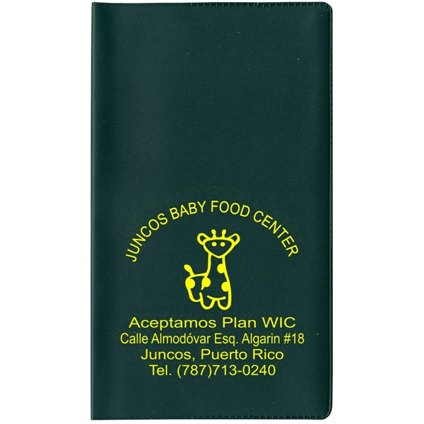 Month in View Vinyl Pocket planner, USA and Union made in... from ASI 83770 Royal Industries / The Royal Line