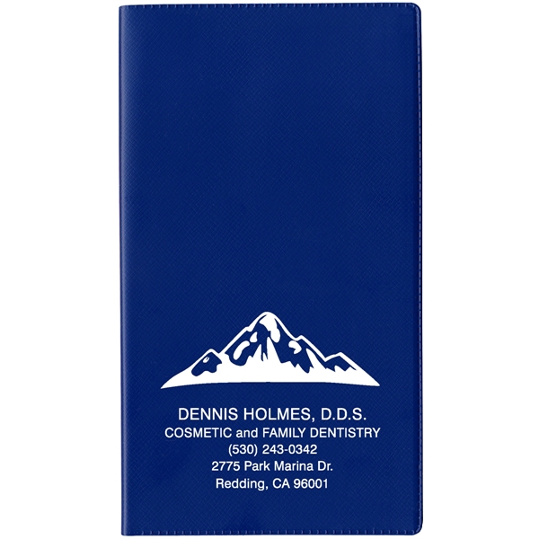 Month in View Vinyl Pocket planner, USA and Union made in... from ASI 83770 Royal Industries / The Royal Line