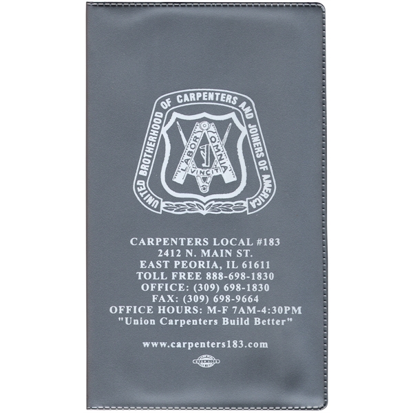 Month in View Vinyl Pocket planner, USA and Union made in... from ASI 83770 Royal Industries / The Royal Line