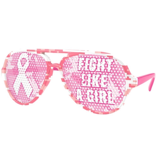 Quality PC Aviator Sport sunglasses with clear UV400 impact resistant PC... from ASI 57371 Eyevertising / Eyevertising®