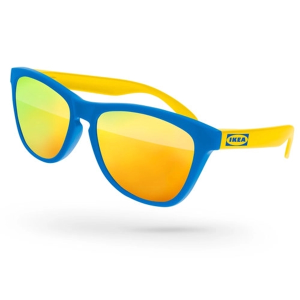 Quality PC sunglasses with mirror UV400 impact resistant PC lenses.... from ASI 57371 Eyevertising