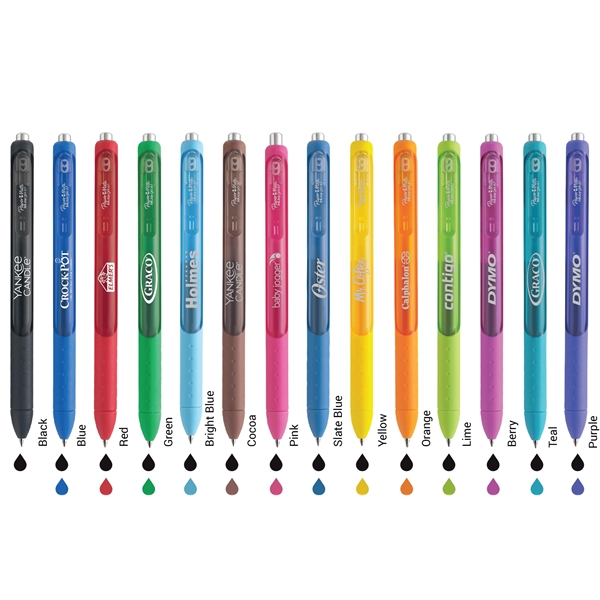 Quick drying gel pen with comfort grip and smooth style.... from ASI 84833 Newell Custom Writing Instruments / Newell Brands